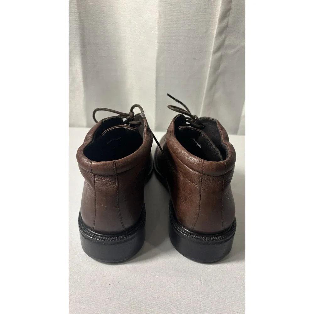 Cole Haan City Brown Leather Chukka Boots Men's Size 9M Lace Up Ankle Casual‎